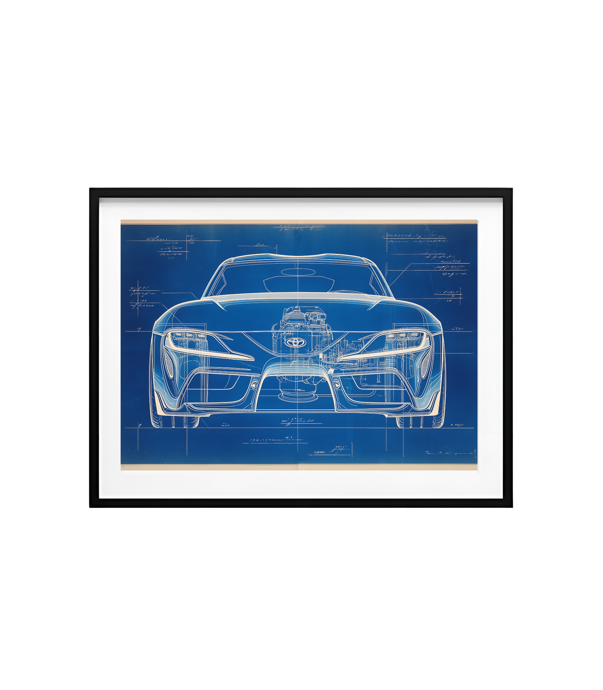 Toyota Supra Blueprint – Front Powertrain Study