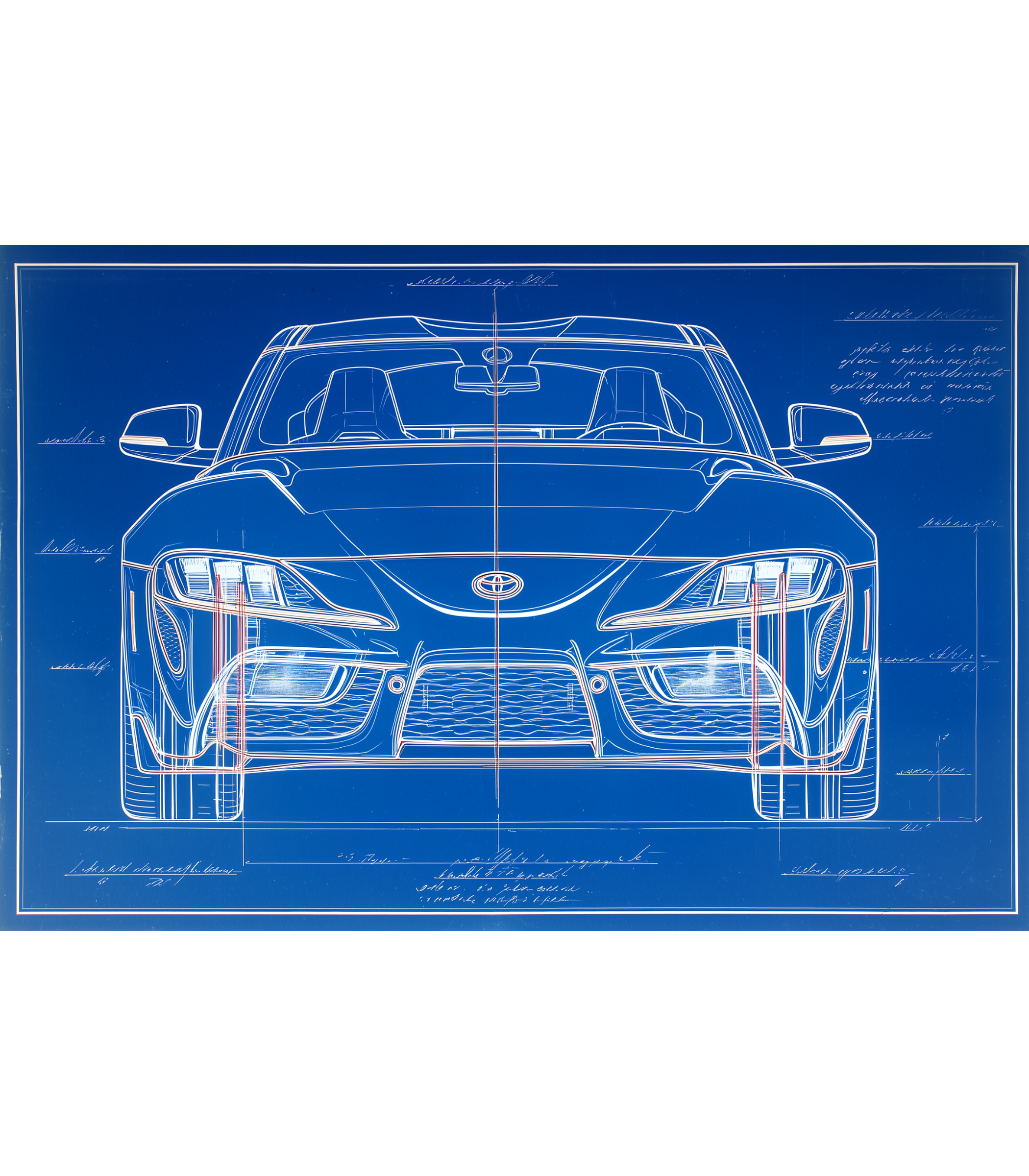 Toyota Supra Blueprint – Modified Aero Edition