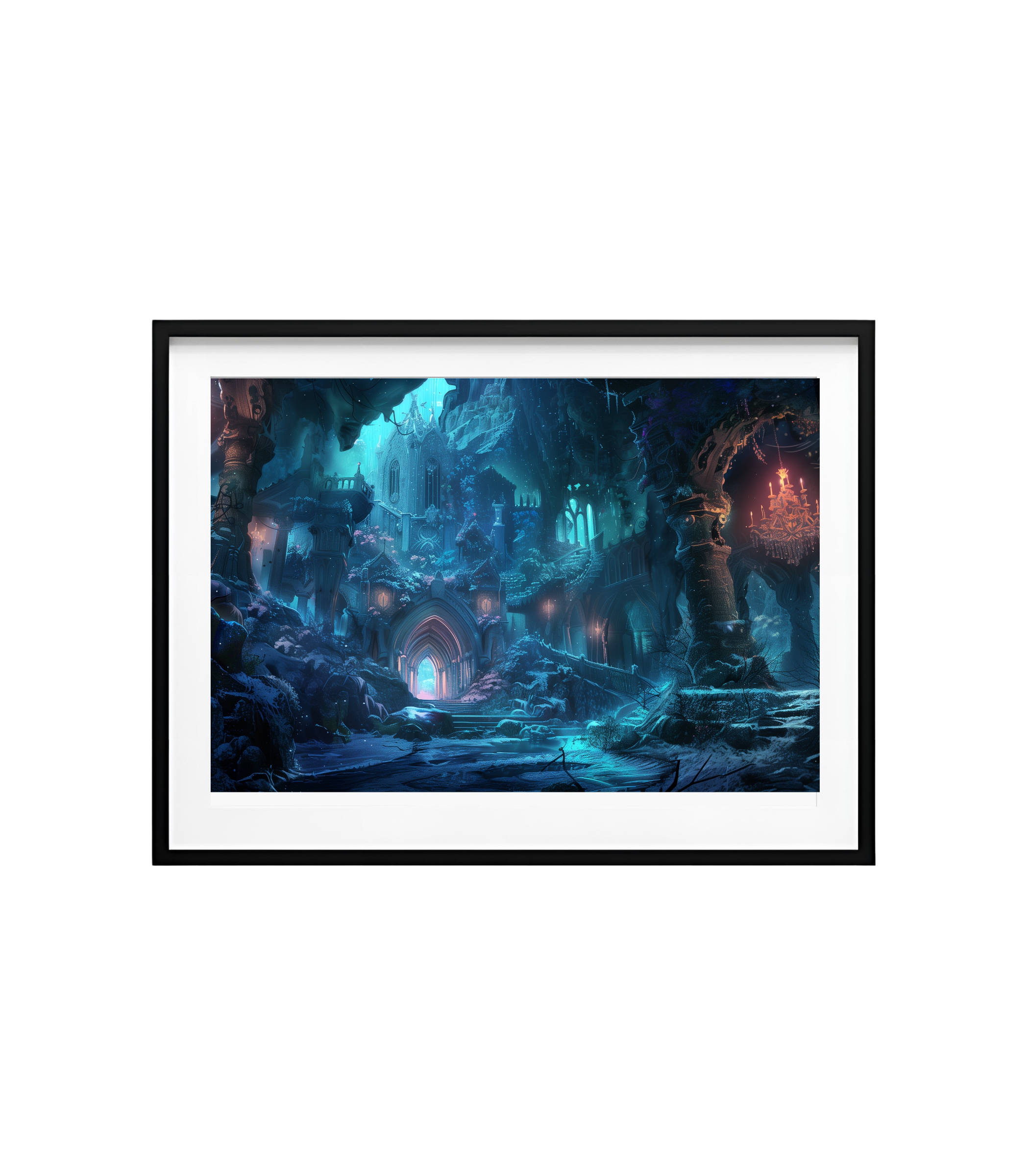 Frostbound Chapel — Cavern of Lights