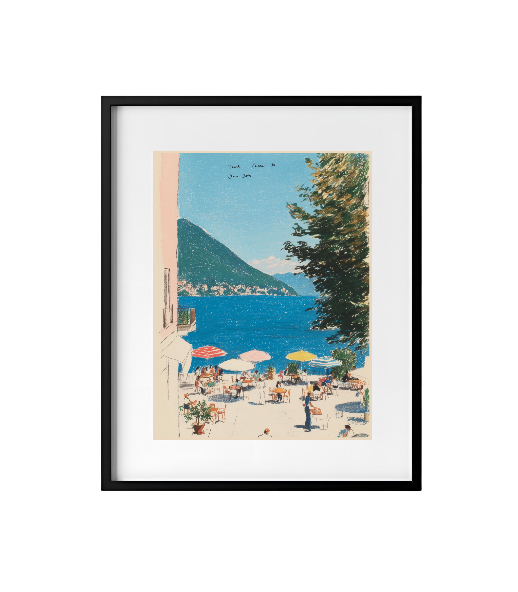 Lake Como Days | Set of 3 Vintage Italian Travel Prints