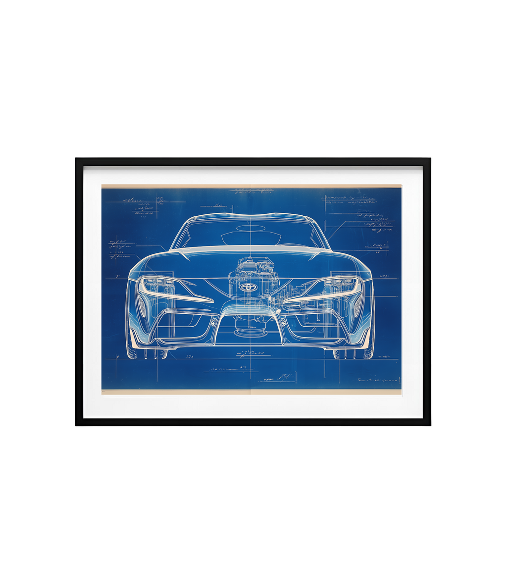 Toyota Supra Blueprint – Front Powertrain Study