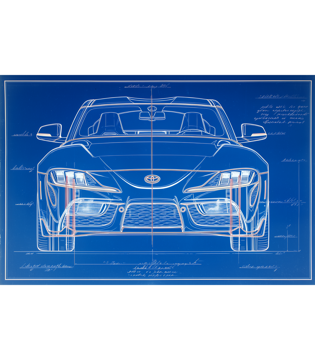 Toyota Supra Blueprint – Modified Aero Edition
